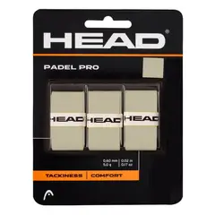 HEAD - Overgrip Padel Pro Gris X3