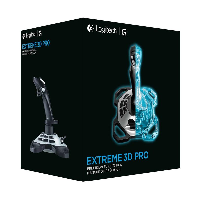 LOGITECH - Joystick Logitech Extreme 3D Pro Alta Precisión