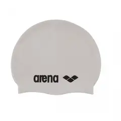 ARENA - Gorra de Natacion Silicona Blanca Nueva - Blanco