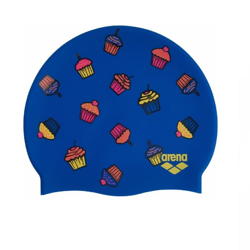 ARENA - Gorra de Natacion Silicona Cupcake Nueva Arena - Azul