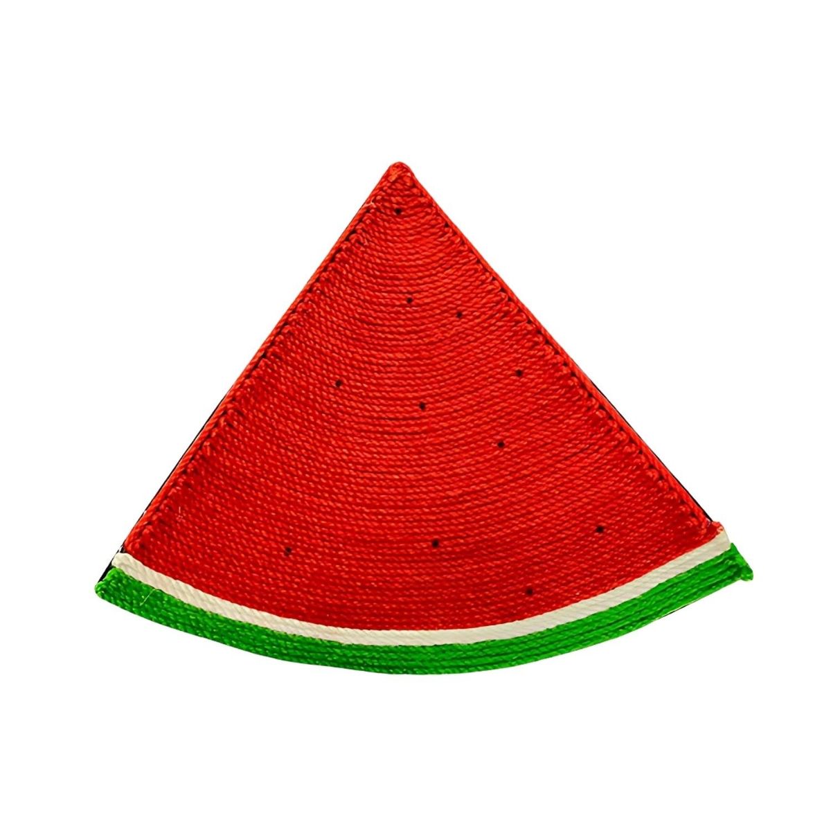 GENERICO - Rascador Cuerda Para Gatos Interactivo con Forma De Sandia