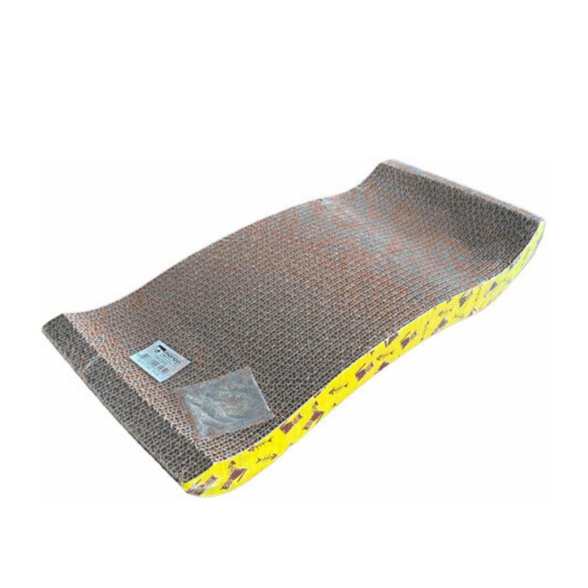 GENERICO - Rascador Uñas para Gatos de Carton Corrugado Forma Curva