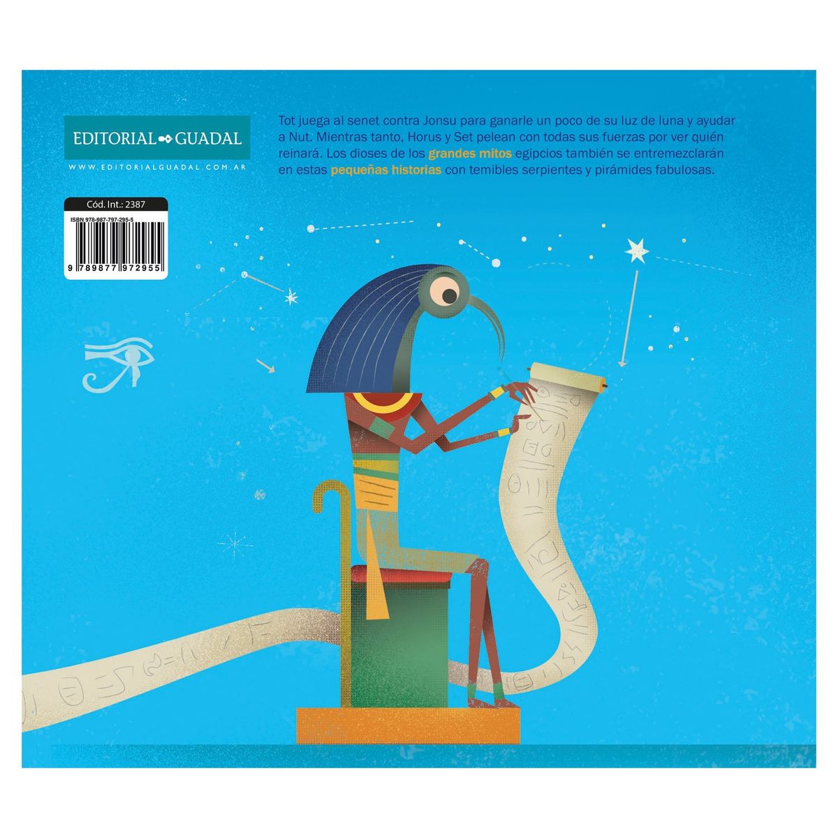 EDITORIAL GUADAL - Libro Pequeñas Historias Grandes Mitos Egipcio