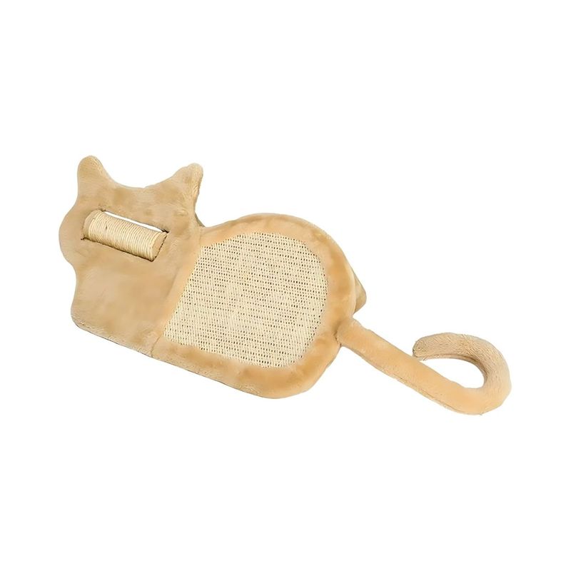 GENERICO - Rascador Cuerda Para Gatos Interactivo con Forma De Gato