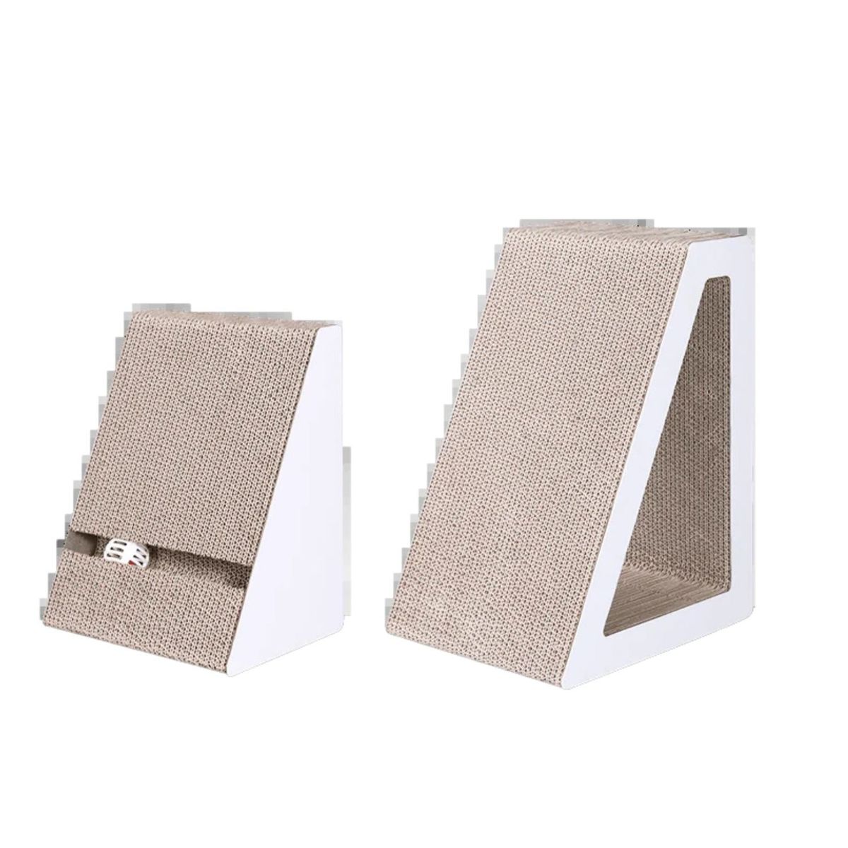 GENERICO - Juguetes Gatos Rascador Para Gatos Carton Triangular 2 en 1