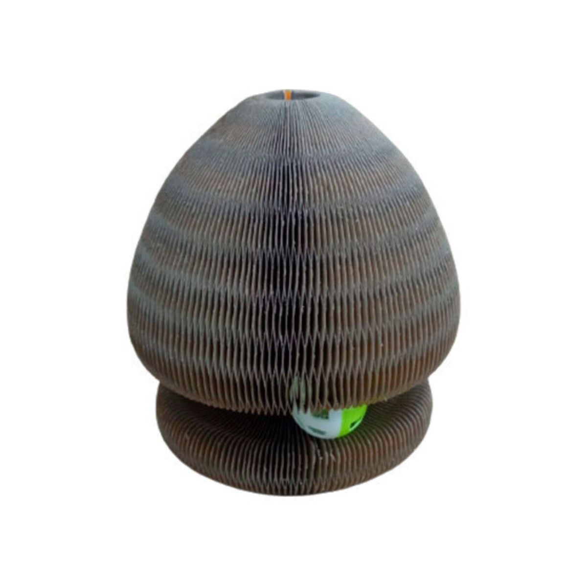 GENERICO - Rascador Interactivo Gatos Juguete Pelota Forma Pared Pez