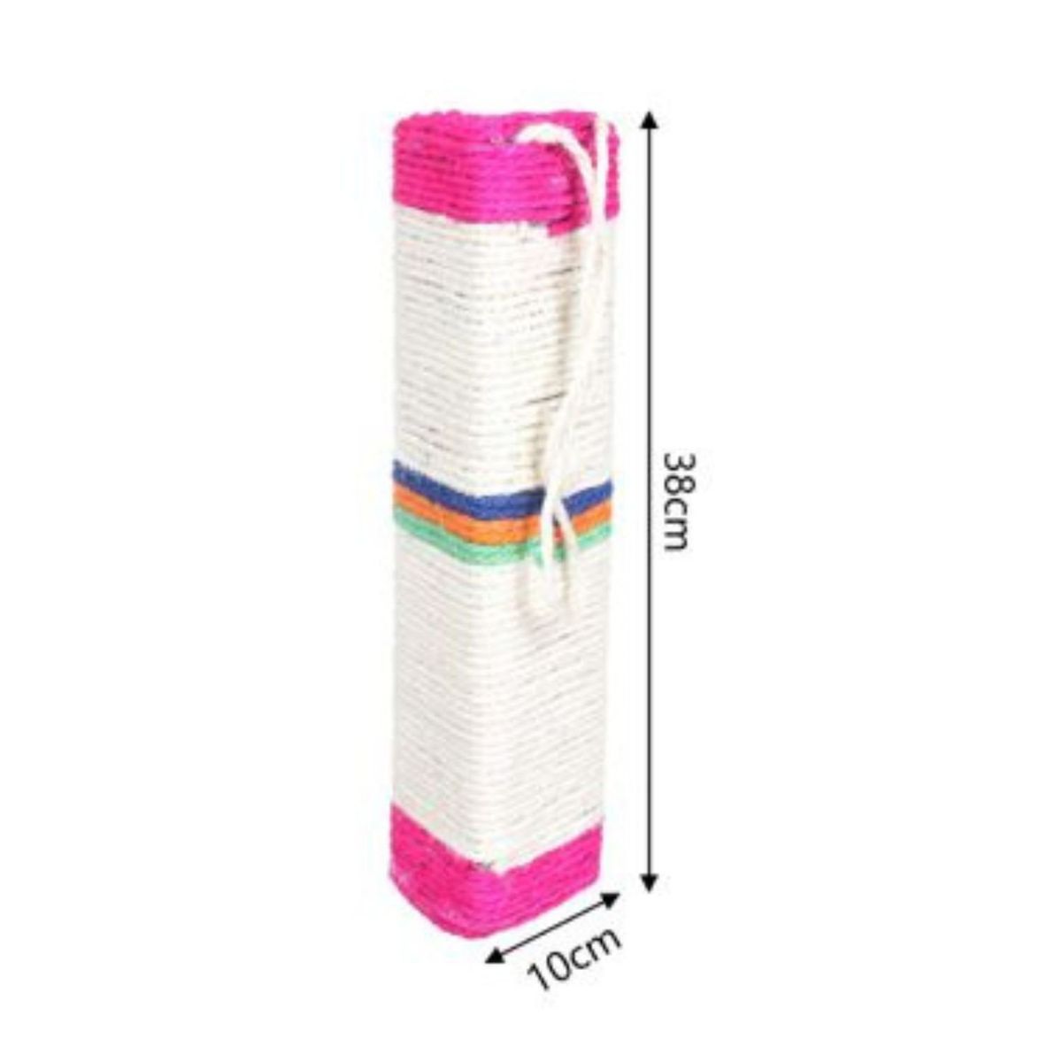 GENERICO - Rascador Torre Especial Cuerda Grueso Para Gatos Colgante