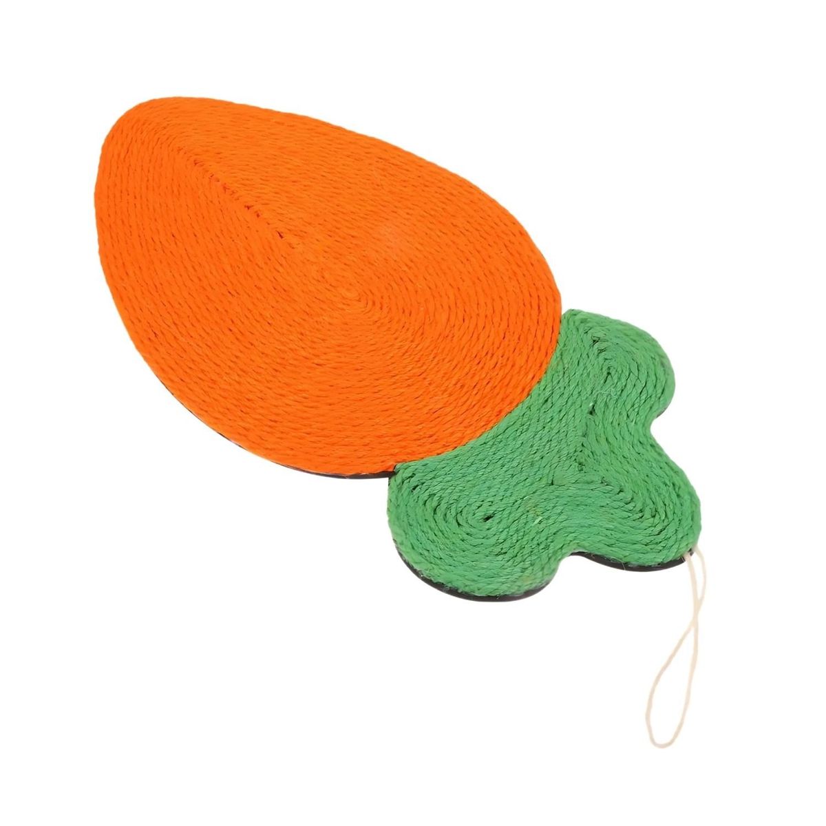 GENERICO - Rascador Cuerda Para Gatos Interactivo Forma De Zanahoria