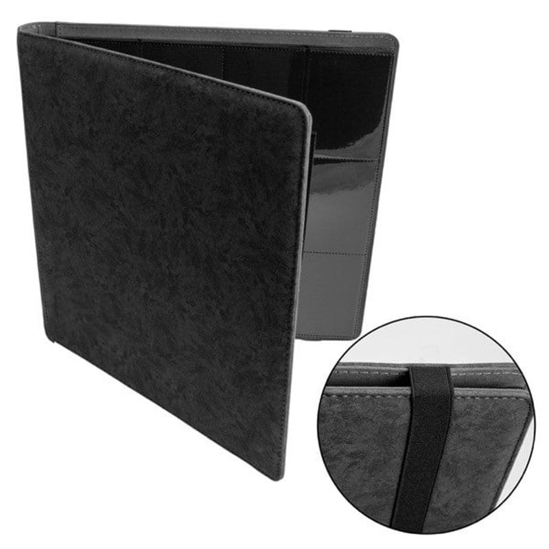 GAMEGENIC - Carpeta Album GG Essential Line Prime 18-Pocket - Negro
