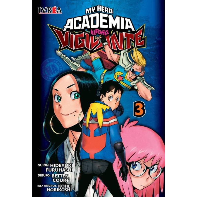 IVREA - Manga My Hero Academia Illegals Vigilante 03