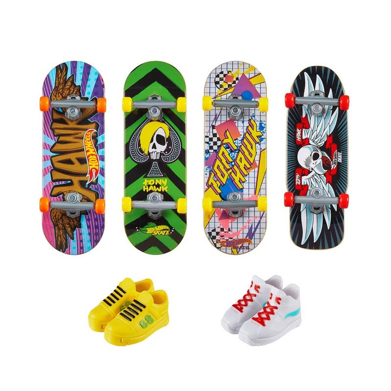 HOT WHEELS - SKATE MULTIPACK DE PATINETAS CON TENIS - PAQUETE RAMPA VERT.-