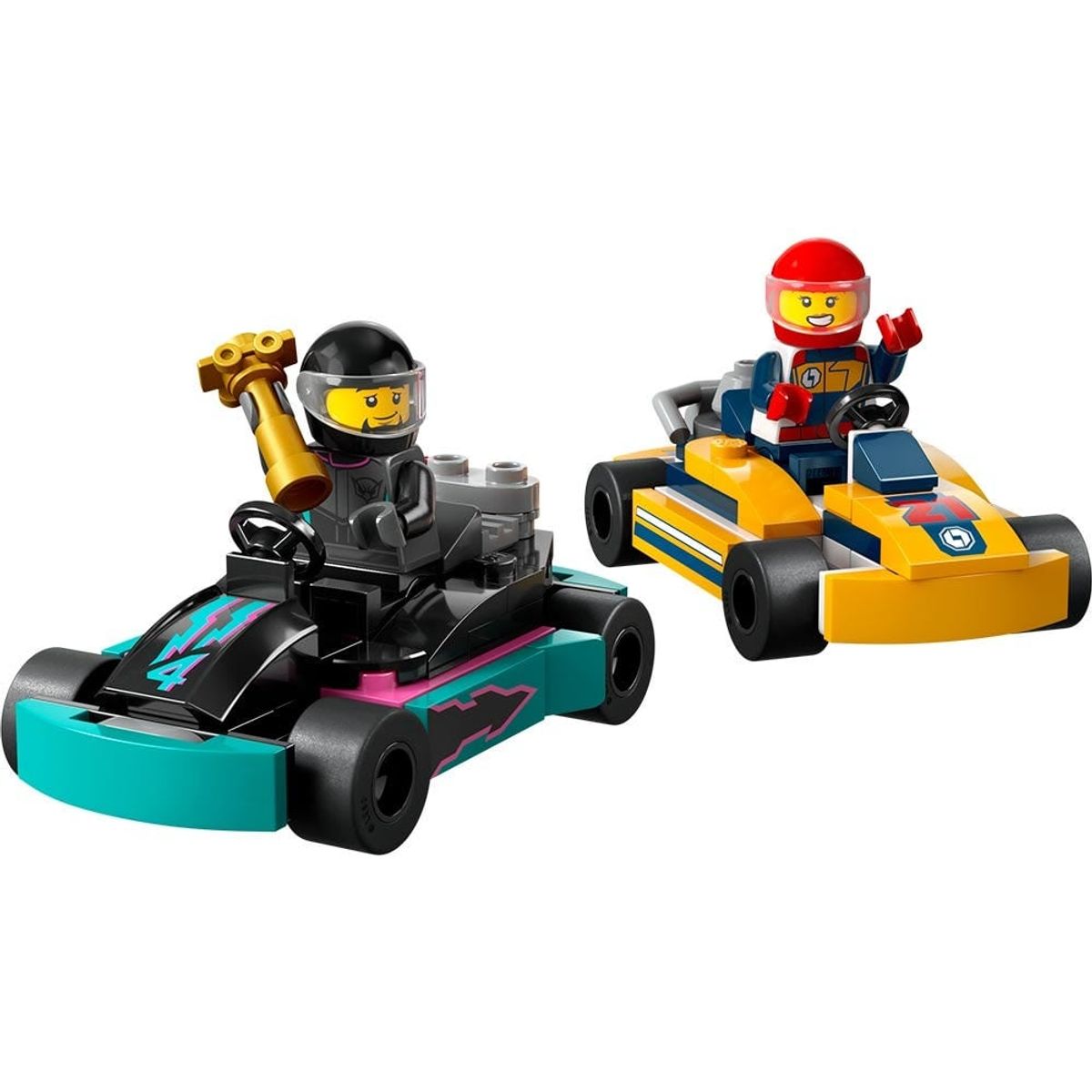 LEGO - Lego City Go-karts Y Pilotos De Carreras (60400)