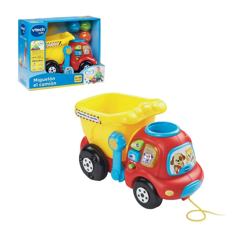 Camion interactivo para bebe actividades y estimulos