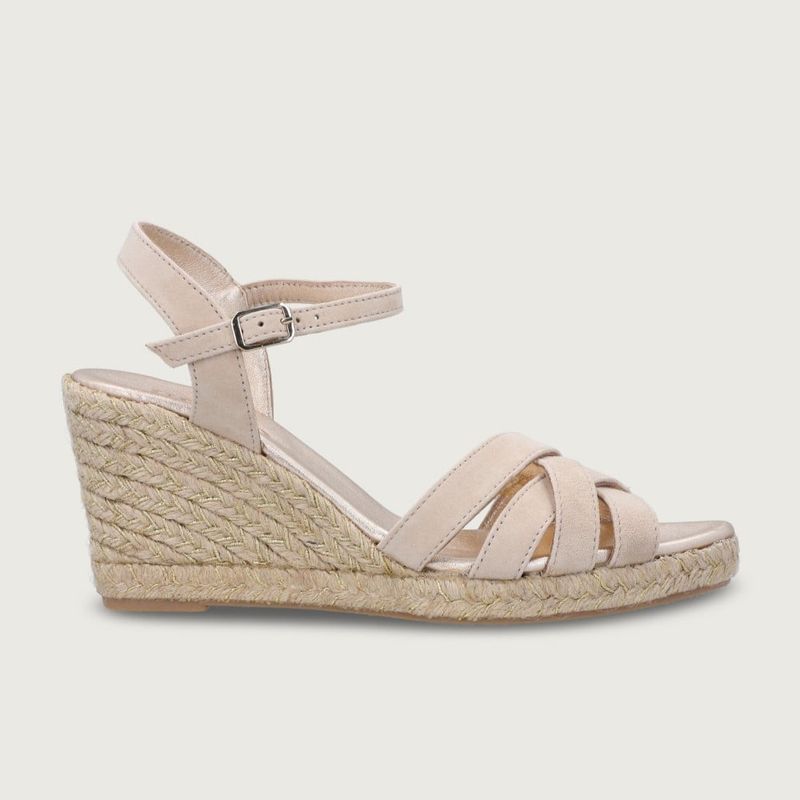 URCO - Alpargata Cuña delia Beige Urco
