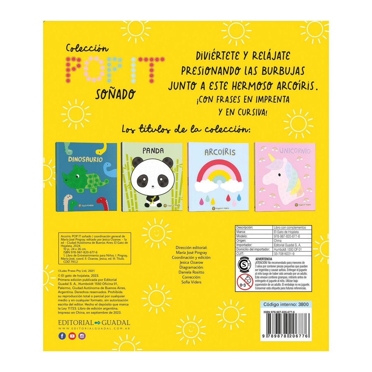 EDITORIAL GUADAL - LIBRO Arcoíris