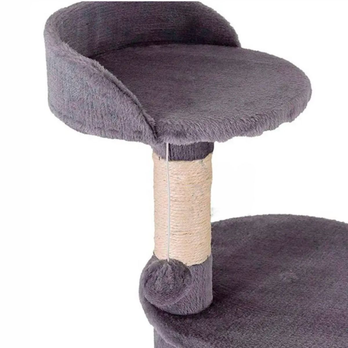 GENERICO - Rascador Repisa Para Gatos Torre De 4 Pisos Gatos 118cm Azul