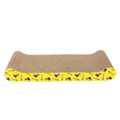 GENERICO - Rascador Especial Carton Corrugado Grueso Para Gatos + Catnip