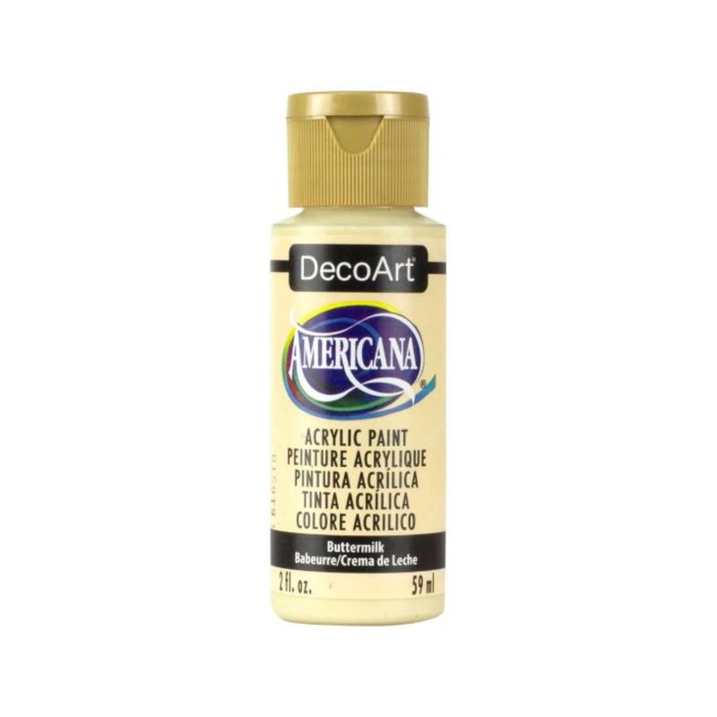 DECOART - Pintura Acrílica DecoArt Buttermilk DA003 Crema 59 ml