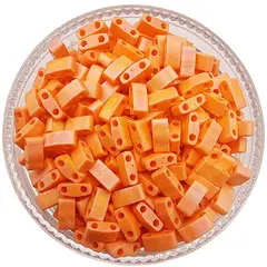 GENERICO - Medias Tilas de 2.5mm Miyuki 10gr - Naranja