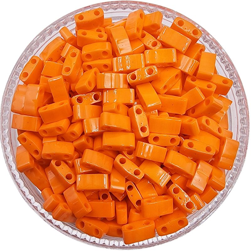 GENERICO - Medias Tilas de 2.5mm Miyuki 10gr - Naranja