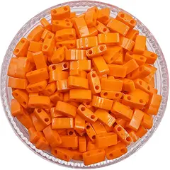 GENERICO - Medias Tilas de 2.5mm Miyuki 10gr - Naranja