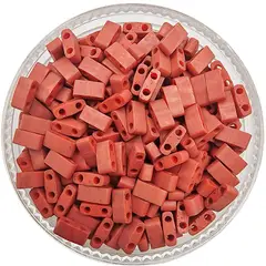 GENERICO - Medias Tilas de 2.5mm Miyuki 5gr - Rojo