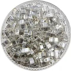 GENERICO - Medias Tilas de 2.5mm Miyuki 5gr - Gris