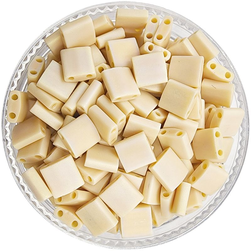 GENERICO - Tilas de 5mm Miyuki 10gr - Beige