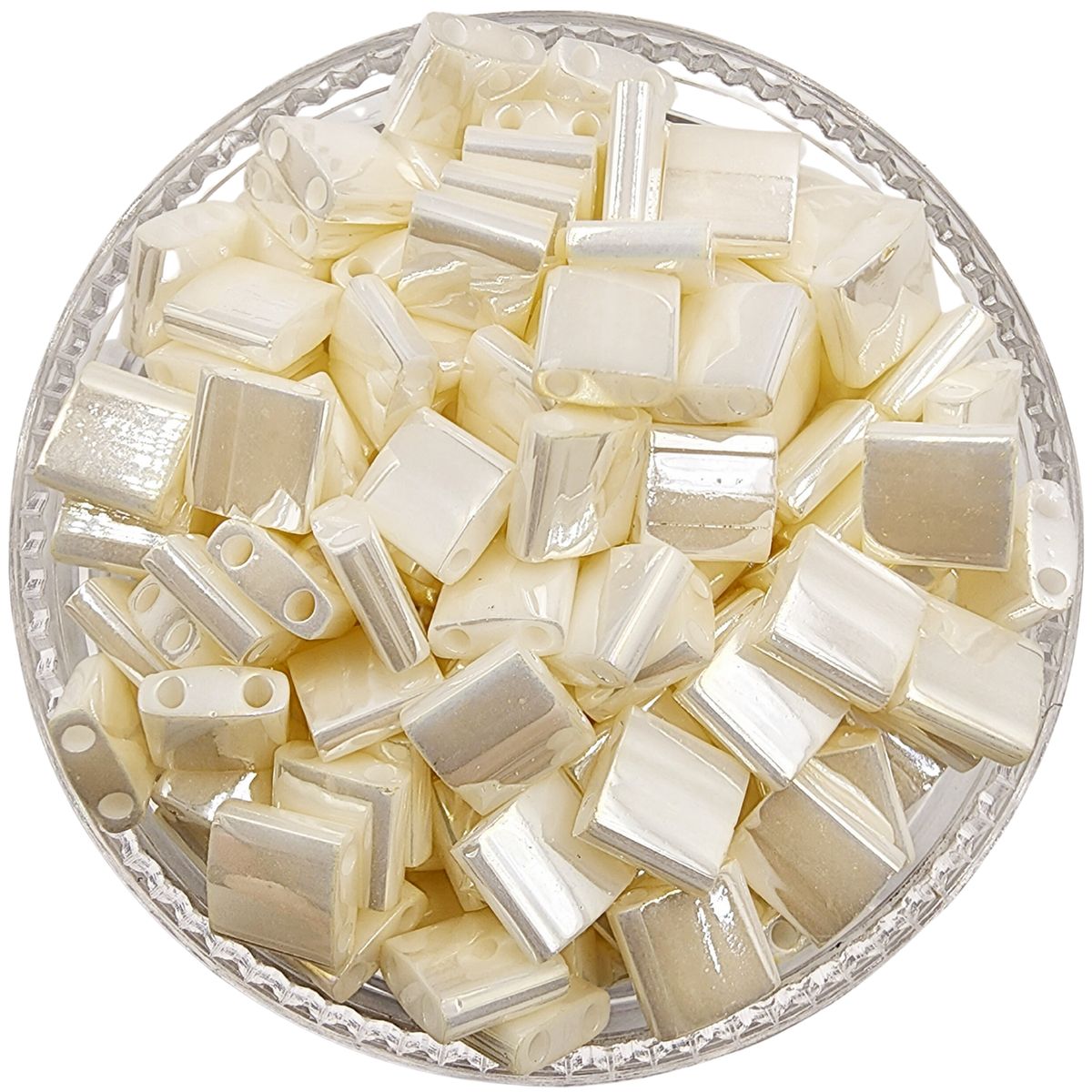 GENERICO - Tilas de 5mm Miyuki 10gr - Beige