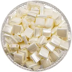 GENERICO - Tilas de 5mm Miyuki 10gr - Beige