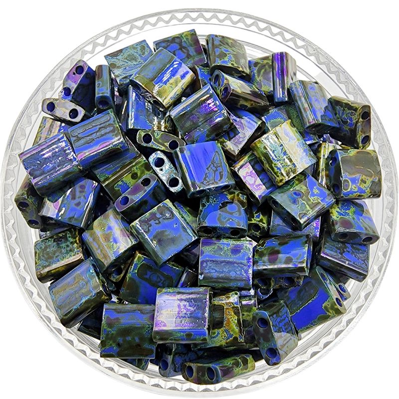GENERICO - Tilas de 5mm Miyuki 10gr - Azul oscuro