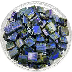 GENERICO - Tilas de 5mm Miyuki 10gr - Azul oscuro