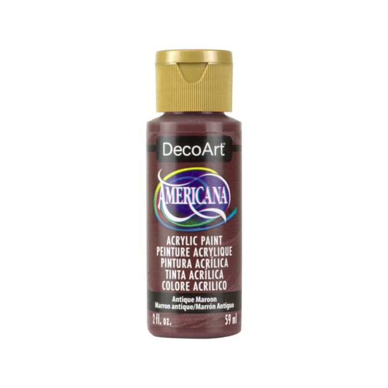 DECOART - Pintura Acrílica DecoArt Antique Maroon DA160 Café Oscuro 59 ml