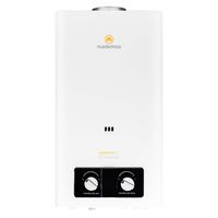 Calefont Gas Licuado 7 Litros Tiro Natural Ionizado Essential 7 Eco GL Blanco