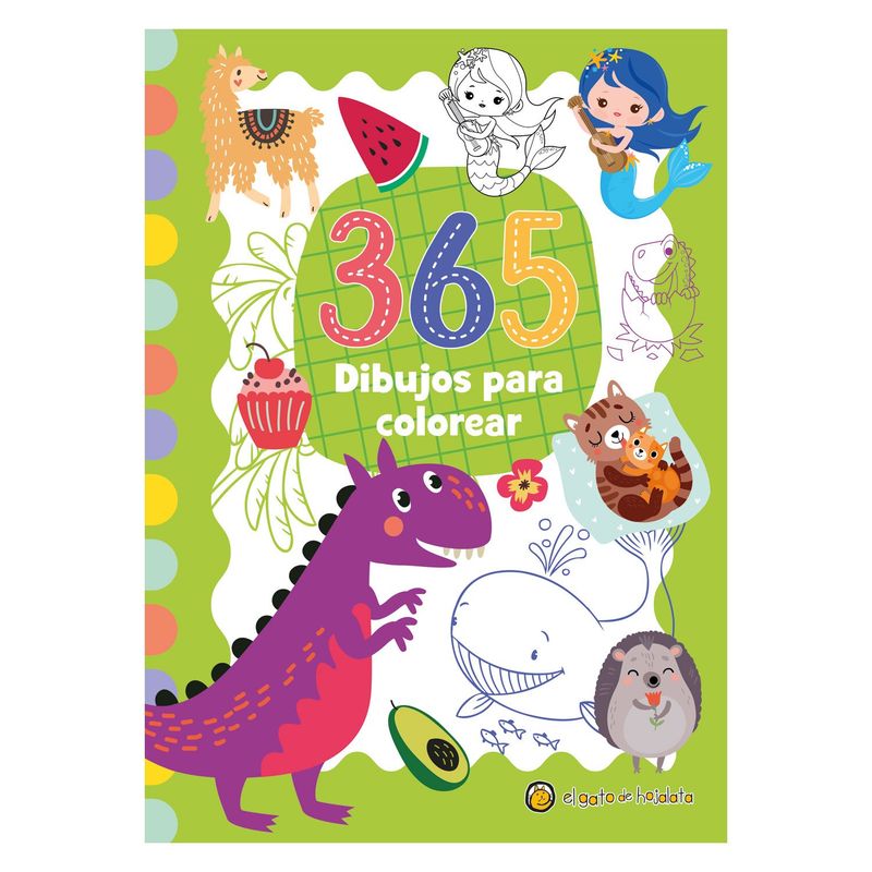 EDITORIAL GUADAL - Libro 365 Dibujos Para Colorear