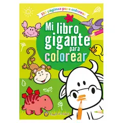 EDITORIAL GUADAL - Libro Mi Libro Gigante Para Colorear Verde