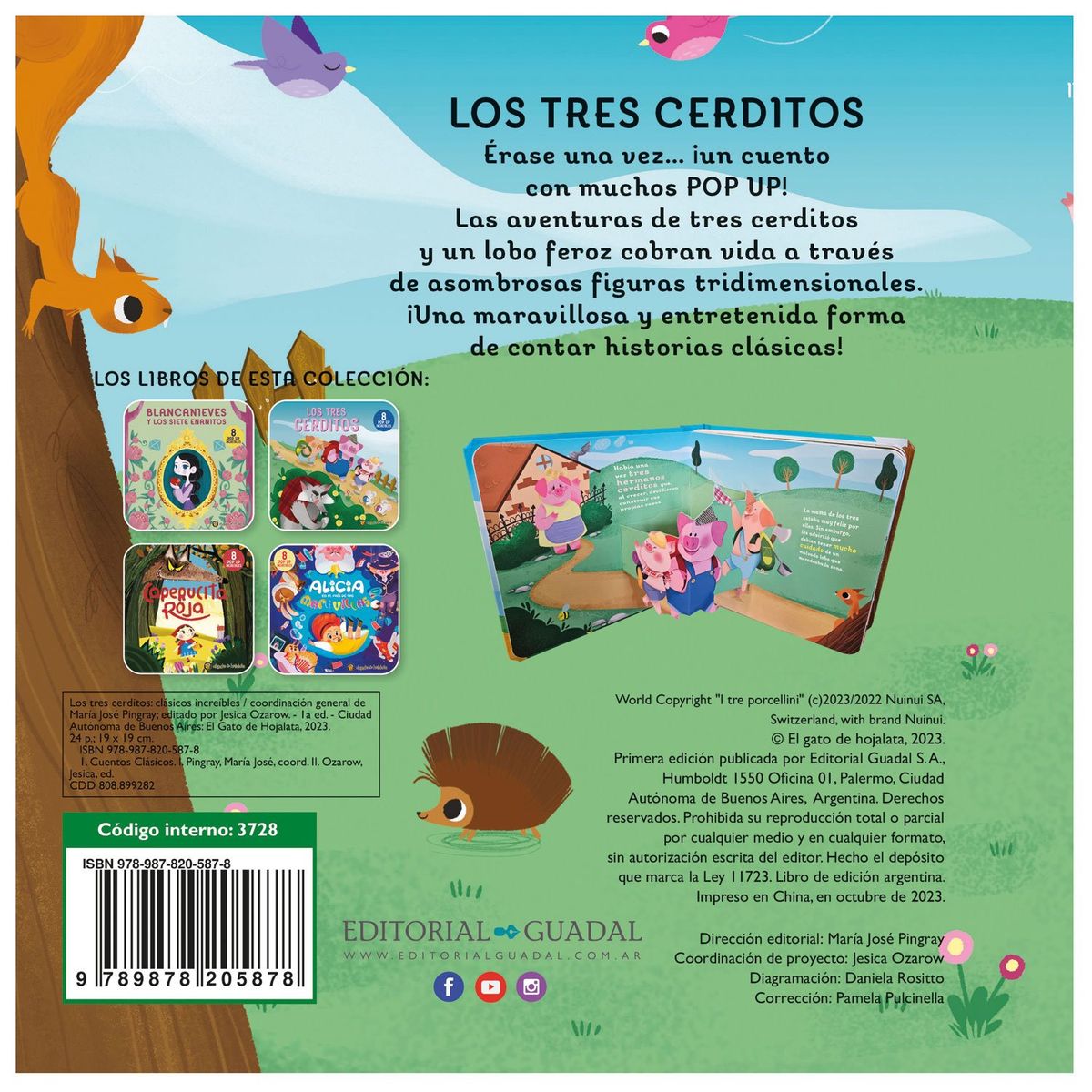 EDITORIAL GUADAL - LIBRO Los Tres Cerditos