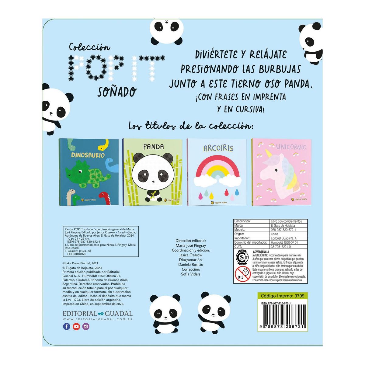 EDITORIAL GUADAL - LIBRO Panda