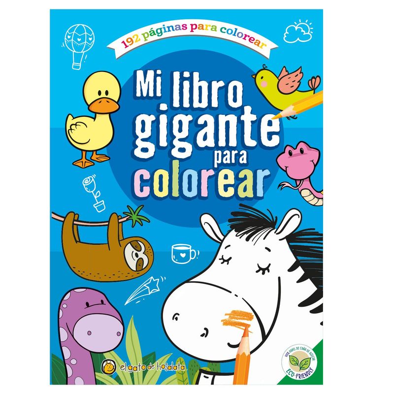 EDITORIAL GUADAL - Libro Mi Libro Gigante Para Colorer Azul 2 *Mi