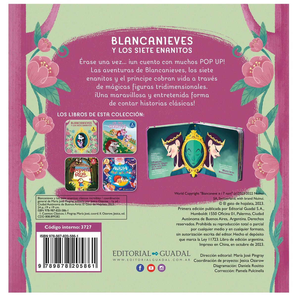 EDITORIAL GUADAL - LIBRO Blancanieves Y Los Siete Enanitos