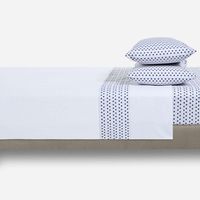 Sábana 180 Hilos Algodón-Poliéster Guarda Mosai King