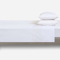 Sábana 180 Hilos Algodón-Poliéster Guarda Ramage Super King