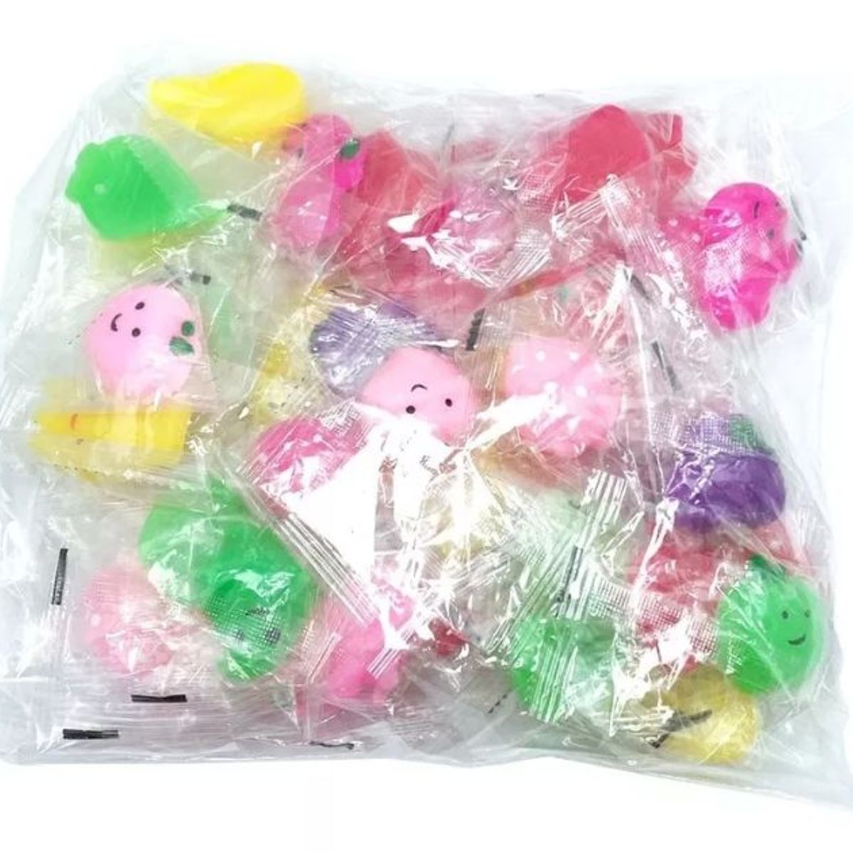 GENERICO - Pack 12 unds mini pequeños Squishy 4cm juguete surtidos