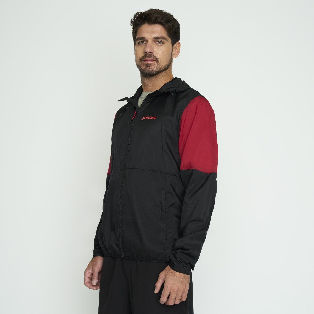 SPYDER - Cortaviento Entrenamiento Hombre Spyder Rojo SYMWB01S24RD