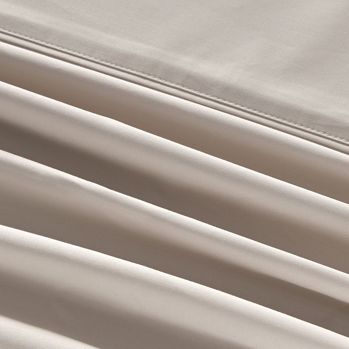 ROSEN - Sábana de 800 Hilos Algodón Lisa Natural King