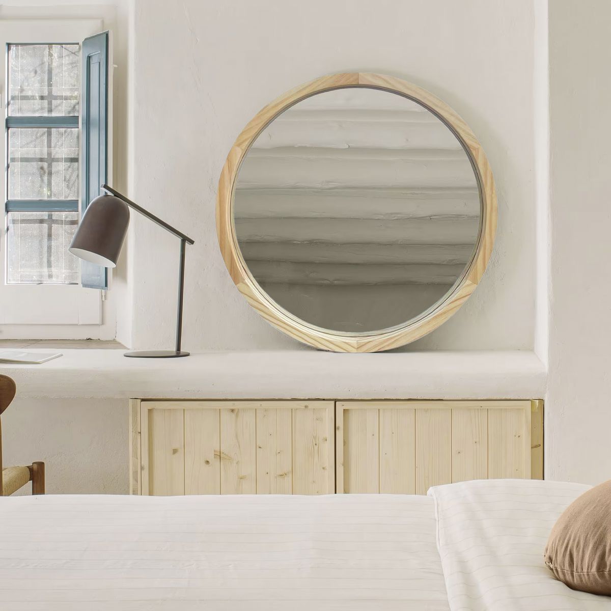 FORM DESIGN - Espejo Geneva 80 Natural Form