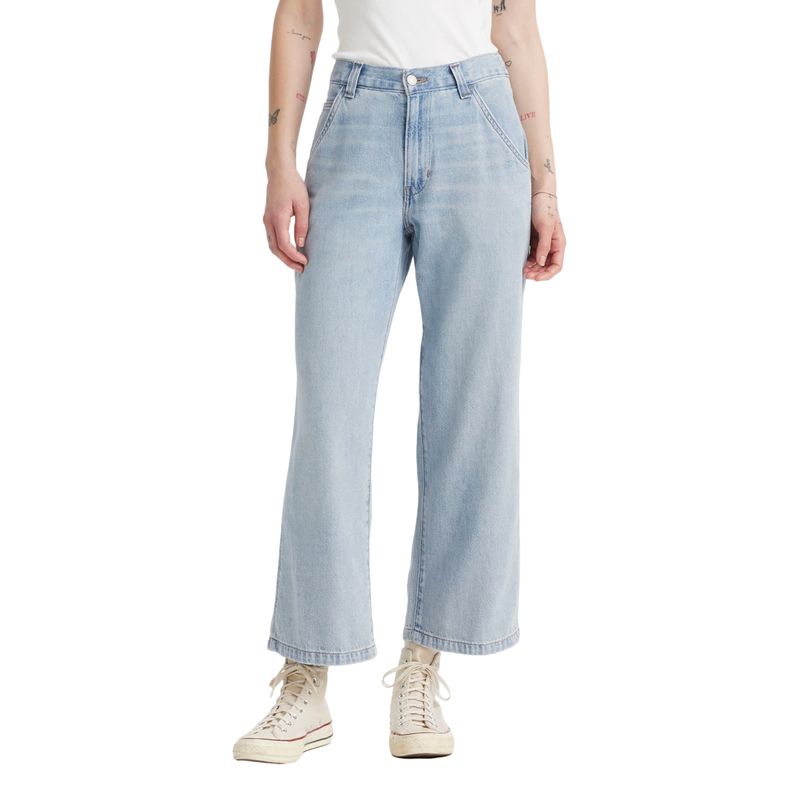 LEVIS - Jeans Mujer fw Baggy Carpenter Azul Levis