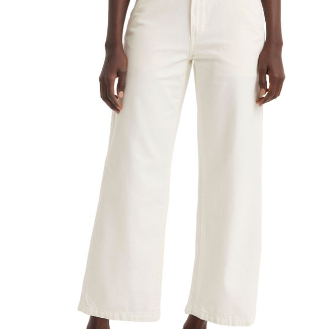 LEVIS - Jeans Mujer Baggy Carpenter Blanco Levis