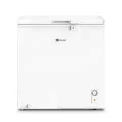MADEMSA - Congelador Freezer Horizontal Dual 198L Frío Directo M200D Blanco