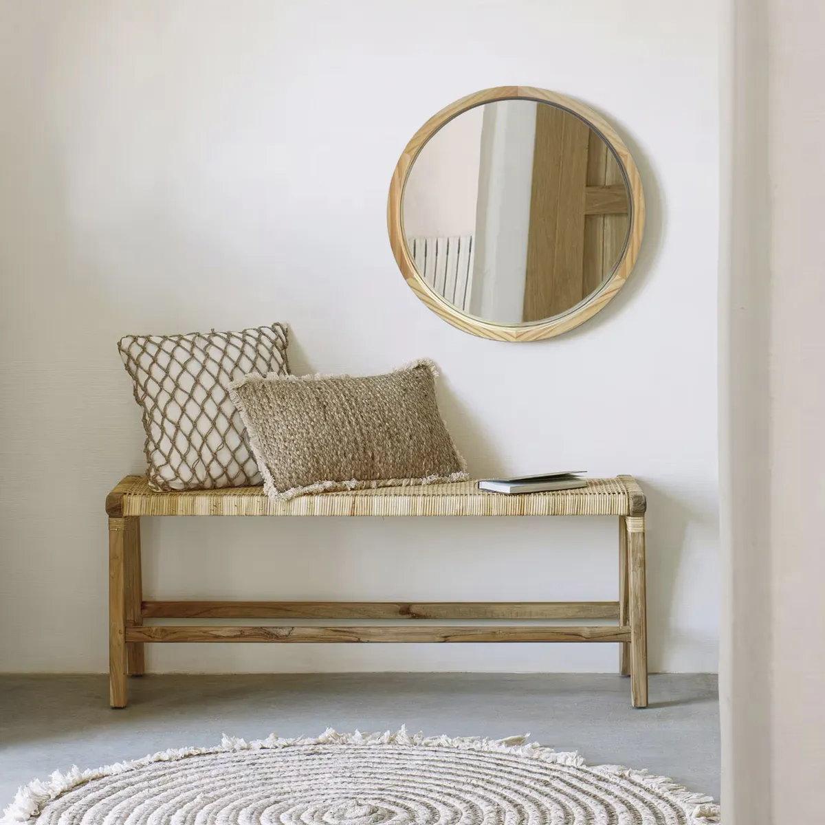 FORM DESIGN - Espejo Geneva 60 Natural Form